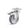 TORWEGGE-0029326 Apparate-Lenkrolle mit Doppelstopp Edelstahl L-AV-TPGK-075-G-3-DSN Ø 75mm