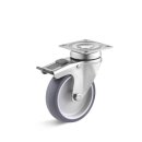TORWEGGE-0029327 Apparate-Lenkrolle mit Doppelstopp...