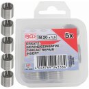 BGS technic Ersatz-Gewindeeinsätze | M20 x 1,5 mm |...