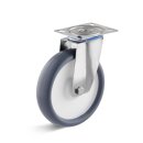 TORWEGGE-0024999 Edelstahl-Lenkrolle mit Thermoplastrad...