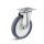 TORWEGGE-0027486 Edelstahl-Lenkrolle mit Thermoplastrad  L-IV-TPBK-160-K-3 Ø 160mm