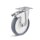 TORWEGGE-0027488 Edelstahl-Lenkrolle mit Doppelstopp und Thermoplastrad  L-IV-TPBK-160-K-3-DSN Ø 160mm