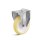 TORWEGGE-0034034 Edelstahl-Bockrolle mit Polyurethanrad  B-IV-EPSK-125-K Ø 125mm