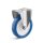 TORWEGGE-0029927 Edelstahl-Bockrolle mit Polyurethanrad  B-MV-PUZK-125-K Ø 125mm