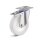 TORWEGGE-0029859 Edelstahl-Lenkrolle mit Doppelstopp und Polyamidrad  L-MV-PAM-080-K-3-DSN Ø 80mm