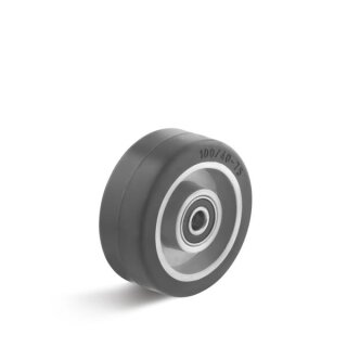 TORWEGGE-0017789 Elastik-Vollgummirad EGA-080-38-40-K12 Ø 80mm