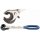 BGS technic Ratschen-Ringschlüssel, offen | SW 9 mm