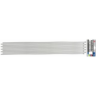 Kraftmann Kabelbinder-Sortiment | weiß | 8,0 x 1000 mm | 10-tlg.