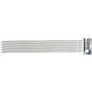 Kraftmann Kabelbinder-Sortiment | weiß | 8,0 x 1000...