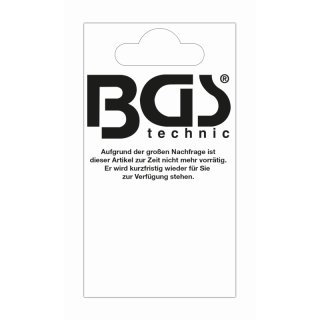 BGS technic Leitkarten für Verkaufswände | 52 x 98 mm | 1 Bogen á 12 Stück