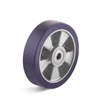 TORWEGGE-0016060 Elastik-Polyurethanrad EPUA-125-40-40-K15 Ø 125mm