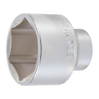 BGS technic Steckschlüssel-Einsatz Sechskant | Antrieb Innenvierkant 20 mm (3/4") | SW 60 mm