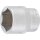 BGS technic Steckschlüssel-Einsatz Sechskant | Antrieb Innenvierkant 12,5 mm (1/2") | SW 26 mm