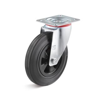 TORWEGGE-0040565 Vollgummi-Lenkrolle L-IS-SGK-125-R-3-GP Ø 125mm