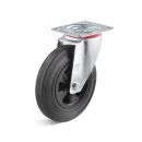 TORWEGGE-0040565 Vollgummi-Lenkrolle L-IS-SGK-125-R-3-GP...