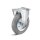TORWEGGE-0029358 Vollgummi-Bockrolle B-IS-SGS-125-R-grau Ø 125mm