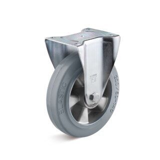TORWEGGE-0029751 Elastik-Vollgummi-Bockrolle B-IL-EGA-125-K-grau Ø 125mm