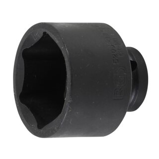 BGS technic Kraft-Steckschlüssel-Einsatz Sechskant | Antrieb Innenvierkant 12,5 mm (1/2") | SW 38 mm