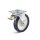 TORWEGGE-0040588 Elastik-Polyurethan-Lenkrolle mit Doppelstopp L-IP-EPUK-250-K-3-DSV-GP Ø 250mm