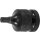 BGS technic Kraft-Bit-Einsatz | Antrieb Innenvierkant 12,5 mm (1/2") | Innensechskant 6 mm