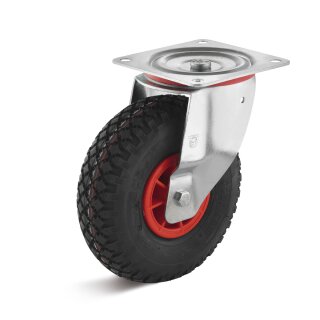 TORWEGGE-0030990 Lenkrolle mit Luftrad L-IP-LRK2-260-R-3 Ø 260mm