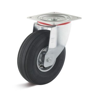 TORWEGGE-0018615 Lenkrolle mit Luftrad L-IP-LRS4-245-R-3 Ø 245mm