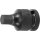 BGS technic Kraft-Bit-Einsatz | Antrieb Innenvierkant 12,5 mm (1/2") | Innensechskant 11 mm