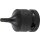 BGS technic Kraft-Bit-Einsatz | Antrieb Innenvierkant 12,5 mm (1/2") | T-Profil (für Torx) T25