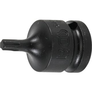 BGS technic Kraft-Bit-Einsatz | Antrieb Innenvierkant 12,5 mm (1/2") | T-Profil (für Torx) T30