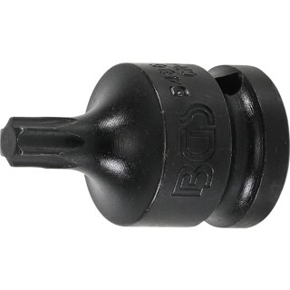 BGS technic Kraft-Bit-Einsatz | Antrieb Innenvierkant 12,5 mm (1/2") | T-Profil (für Torx) T45