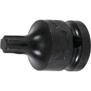 BGS technic Kraft-Bit-Einsatz | Antrieb Innenvierkant 12,5 mm (1/2") | T-Profil (für Torx) T50