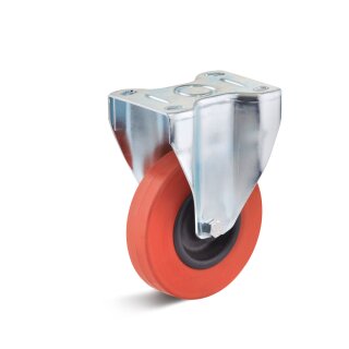 TORWEGGE-0032863 Bockrolle mit hitzebeständigen Rad B-IT-HGK-150-K-grau-bis 150°C Ø 150mm