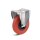TORWEGGE-0023299 Edelstahl-Bockrolle mit hitzebeständigen rad B-IV-HGK-125-G Ø 125mm