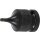 BGS technic Kraft-Bit-Einsatz | Antrieb Innenvierkant 12,5 mm (1/2") | Innenvielzahn (für XZN) M4