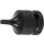 BGS technic Kraft-Bit-Einsatz | Antrieb Innenvierkant 12,5 mm (1/2") | Innenvielzahn (für XZN) M5