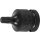 BGS technic Kraft-Bit-Einsatz | Antrieb Innenvierkant 12,5 mm (1/2") | Innenvielzahn (für XZN) M8