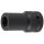 BGS technic Kraft-Steckschlüssel-Einsatz Sechskant, tief | Antrieb Innenvierkant 25 mm (1") | SW 22 mm