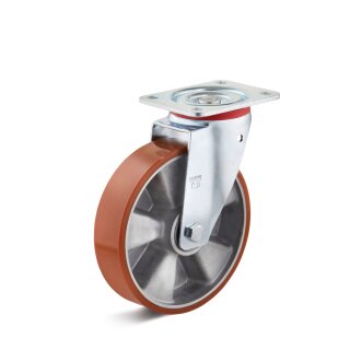 TORWEGGE-0023356 Schwerlast Polyurethan-Lenkrolle  L-IM-PUZA-250-K-3-B60 Ø 250mm