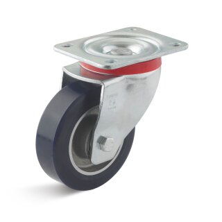 TORWEGGE-0026818 Schwerlast Elastik-Polyurethan-Lenkrolle  L-IM-EPUA-100-K-3 Ø 100mm