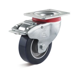 TORWEGGE-0026821 Schwerlast Elastik-Polyurethan-Lenkrolle  L-IM-EPUA-200-K-3 Ø 200mm