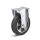TORWEGGE-0023757 Schwerlast Elastik-Vollgummi-Bockrolle B-IG-EGA-125-K-3 Ø 125mm