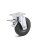 TORWEGGE-0018969 Schwerlast Elastik-Vollgummi-Lenkrolle mit Doppelstopp L-IH-EGS-160-K-3-DSV Ø 160mm