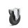 TORWEGGE-0015324 Schwerlast Elastik-Vollgummi-Bockrolle B-IH-EGS-160-K Ø 160mm