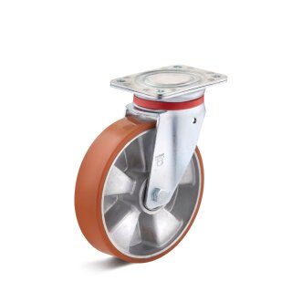 TORWEGGE-0040658 Schwerlast Polyurethan-Lenkrolle  L-IG-PUZA-250-K-3 Ø 250mm