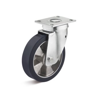 TORWEGGE-0018966 Schwerlast Elastik-Polyurethan-Lenkrolle  L-IH-EPUA-200-K-3 Ø 200mm