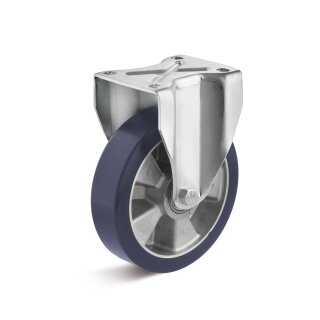 TORWEGGE-0015323 Schwerlast Elastik-Polyurethan Bockrolle  B-IH-EPUA-200-K Ø 200mm