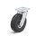 TORWEGGE-0034766 Lenkrolle mit Super-Elastikrad L-HB-SEV-3.00-4-K-3 Ø 250mm