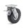 TORWEGGE-0035816 Lenkrolle mit Doppelstopp und Super-Elastikrad L-IP-SEV-3.00-4-K-3-DSV Ø 250mm
