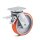 TORWEGGE-0015925 Schwerlast Polyurethan-Lenkrolle mit Doppelstopp L-HB-PUZG-200-K-3-DSV-B80 Ø 200mm