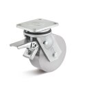 TORWEGGE-0019274 Stahl-Lenkrolle mit Doppelstopp...